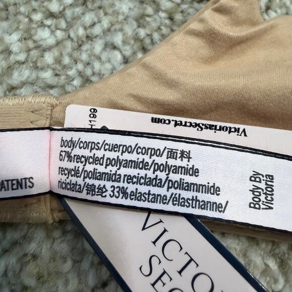 Body by Victoria 30D lined demi underwire convertible strap bra BC3 3199 - Picture 4 of 11